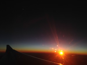 sunrise plane