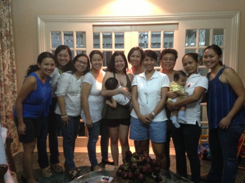 Moms with the same vision of helping other Pinay moms breastfeed successfully.