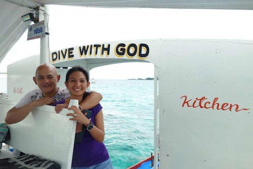 Scuba Diving is considered as dangerous sport (daw) but as long as you're doing God's will who cares?  You have peace!